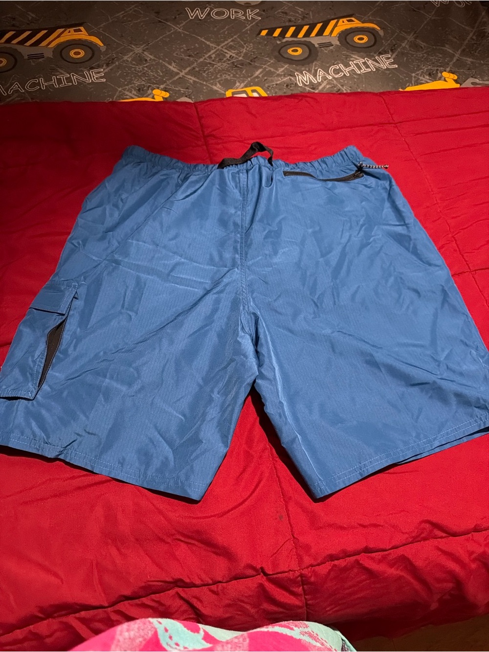 Nike Men's Blue Cargo Active Shorts